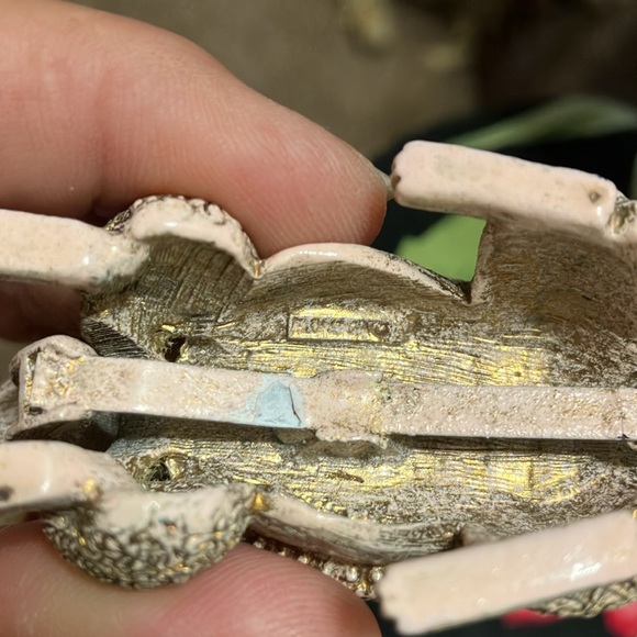 Vintage mid century era, signed Florenza poodle bobble, head pin cushion - Picture 6 of 7